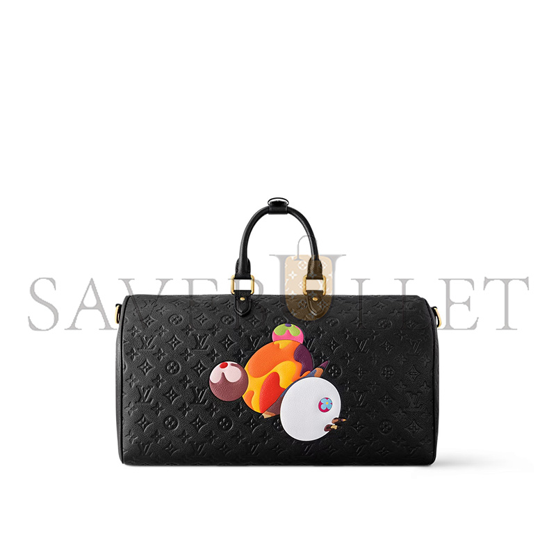 LOUIS VUITTON MURAKAMI LV X TM KEEPALL BANDOULIÈRE 45 M13761 (45*27*20cm) LOUIS VUITTON MURAKAMI LV X TM KEEPALL BANDOULIÈRE 45 M13761 (45*27*20cm)